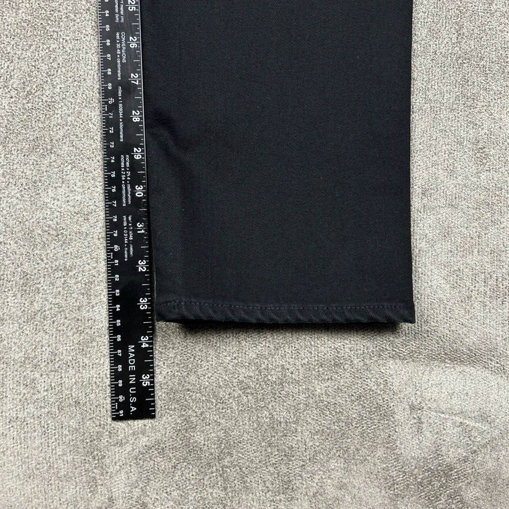 AG Adriano Goldschmied Men Jeans 34 x 34 Marshall Slim Straight Trouser Black